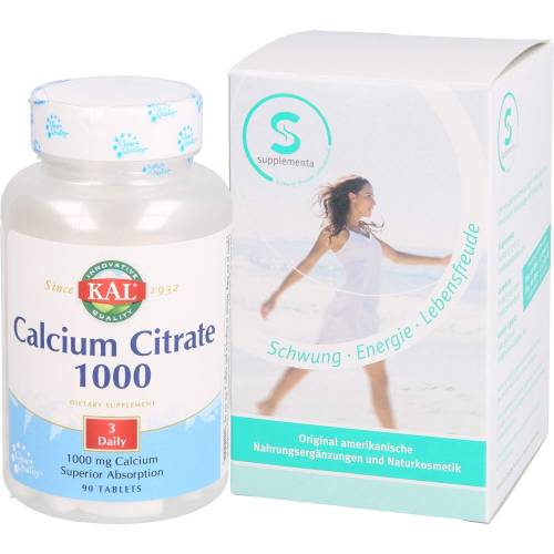 Calcium Citrate Kal Tabletten 90 St