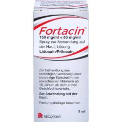 Fortacin 150 mg/ml + 50 mg/ml Spray z.Anw.a.Haut 5 ml