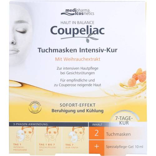 Haut In Balance Coupeliac Tuchmasken Intensiv-Kur 1 St