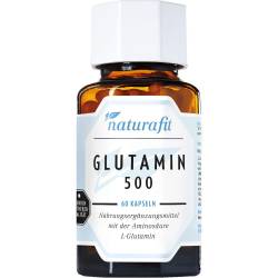 Naturafit Glutamin 500 mg Kapseln 60 St