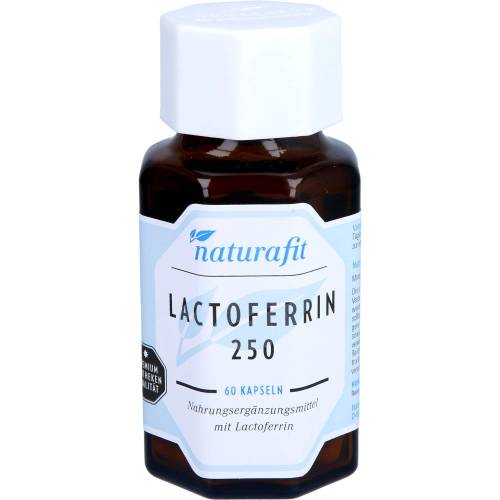 Naturafit Lactoferrin 250 mg aus Kuhmilch Kapseln 60 St