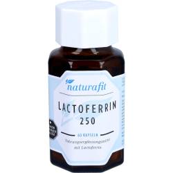 Naturafit Lactoferrin 250 mg aus Kuhmilch Kapseln 60 St