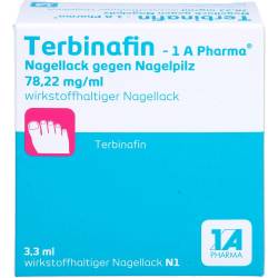 Terbinafin-1A Pharma Nagell.g.Nagelpilz 78,22mg/ml 3,3 ml