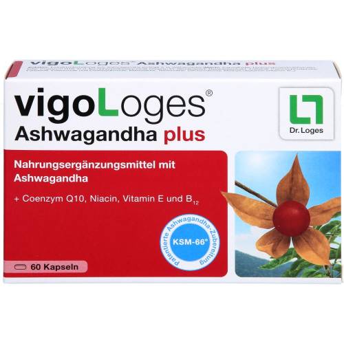 Vigologes Ashwagandha plus Kapseln 60 St
