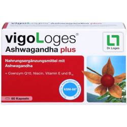 Vigologes Ashwagandha plus Kapseln 60 St
