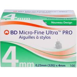 Bd Micro-Fine Ultra Pro Pen-Nadeln 0,23x4 mm 32 G 100 St