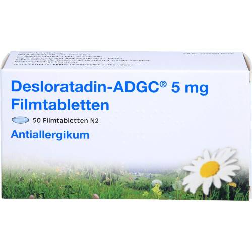Desloratadin Adgc 5 mg Filmtabletten 50 St