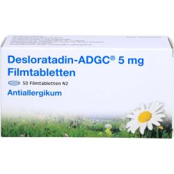Desloratadin Adgc 5 mg Filmtabletten 50 St