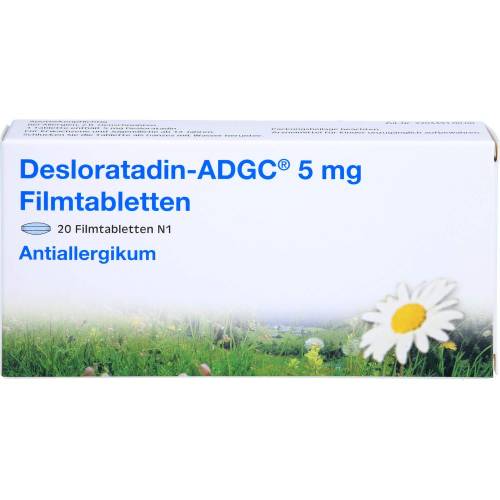 Desloratadin Adgc 5 mg Filmtabletten 20 St