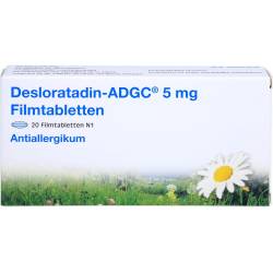 Desloratadin Adgc 5 mg Filmtabletten 20 St