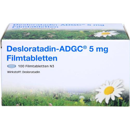 Desloratadin Adgc 5 mg Filmtabletten 100 St