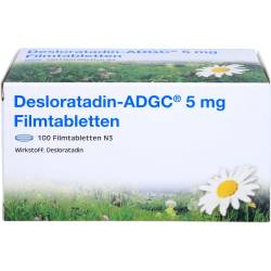 Desloratadin Adgc 5 mg Filmtabletten 100 St