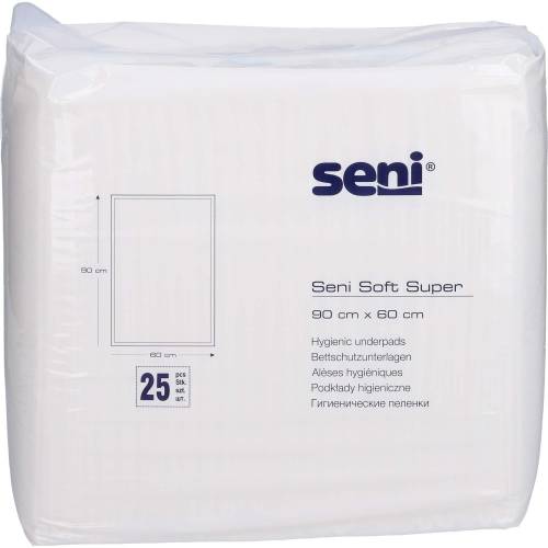 Seni Soft Super Bettschutzunterlage 60x90 cm 50 St