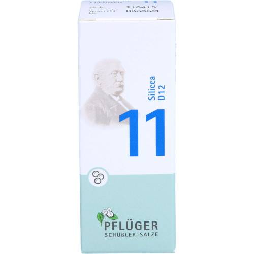 Biochemie Pflüger 11 Silicea D 12 Globuli 15 g