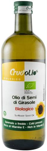 Ulei de floarea soarelui Eco-Bio 1000ml - Crudolio