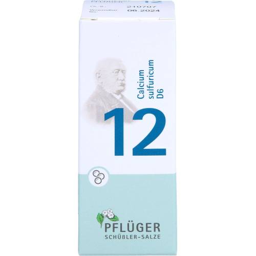 Biochemie Pflüger 12 Calcium sulfuricum D 6 Glob. 15 g