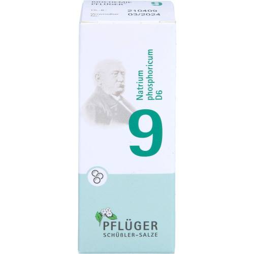 Biochemie Pflüger 9 Natrium phosphoricum D 6 Glob. 15 g