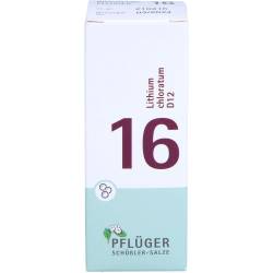 Biochemie Pflüger 16 Lithium chloratum D 12 Glob. 15 g