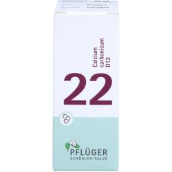 Biochemie Pflüger 22 Calcium carbonicum D 12 Glob. 15 g