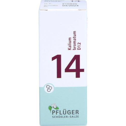 Biochemie Pflüger 14 Kalium bromatum D 12 Globuli 15 g