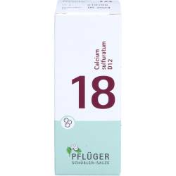 Biochemie Pflüger 18 Calcium sulfuratum D 12 Glob. 15 g