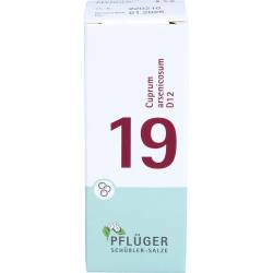 Biochemie Pflüger 19 Cuprum arsenicosum D 12 Glob. 15 g