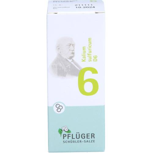 Biochemie Pflüger 6 Kalium sulfuricum D 6 Globuli 15 g