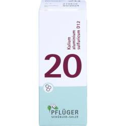 Biochemie Pflüger 20 Kalium alumin.sulfur.D 12 Gl. 15 g