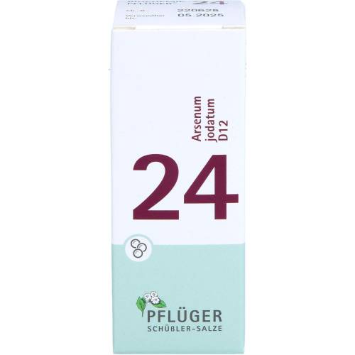 Biochemie Pflüger 24 Arsenum jodatum D 12 Globuli 15 g