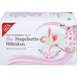 H&S Bio Hagebutte-Hibiskus Filterbeutel 60 g