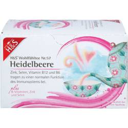 H&S Heidelbeere m.B-Vitaminen Zink und Selen Fbtl. 50 g