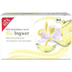 H&S Bio Ingwer Filterbeutel 40 g