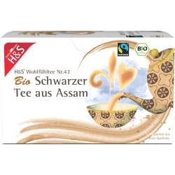 H&S Bio Schwarzer Tee aus Assam Filterbeutel 36 g