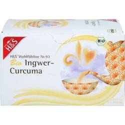 H&S Bio Ingwer-Curcuma Filterbeutel 25 g