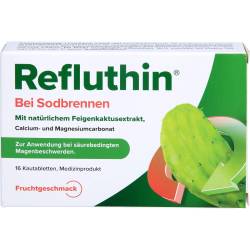 Refluthin bei Sodbrennen Kautabletten Frucht 16 St