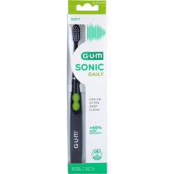 Gum Sonic Daily Schallzahnbürste schwarz 1 St