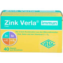 Zink Verla immun Caps 40 St