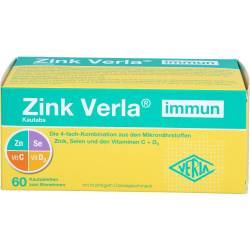Zink Verla immun Kautabs 60 St