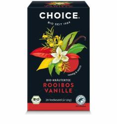 Ceai rooibos si vanilie Eco-Bio 20 pliculete - Choice