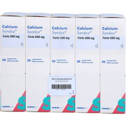 Calcium Sandoz forte 500 mg Brausetabletten 100 St