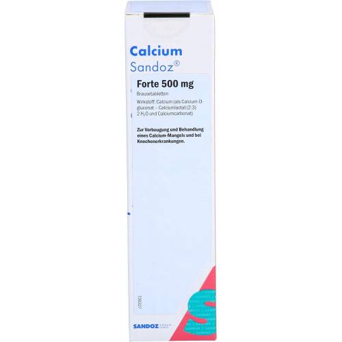 Calcium Sandoz forte 500 mg Brausetabletten 20 St