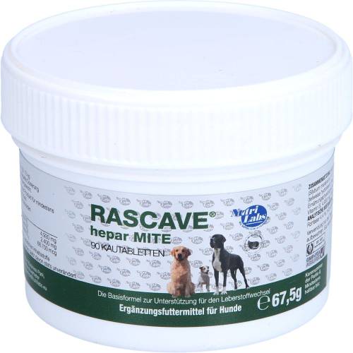 Rascave hepar mite Kautabletten f.Hunde 90 St
