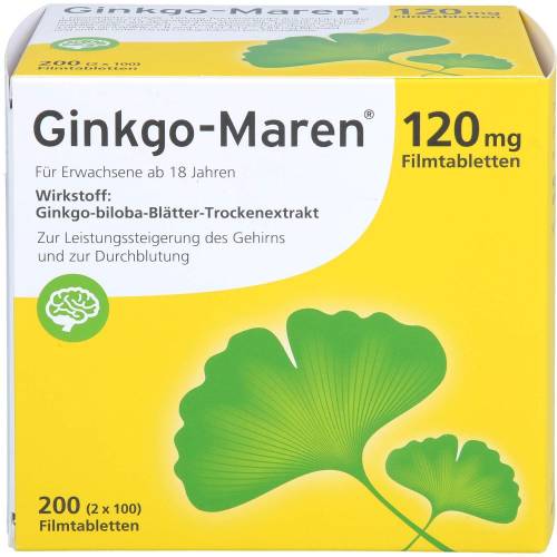 Ginkgo-Maren 120 mg Filmtabletten 200 St
