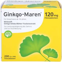 Ginkgo-Maren 120 mg Filmtabletten 200 St