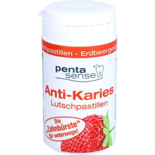 Penta-Sense Anti-Karies Lutschpastillen Erdbeere 30 St