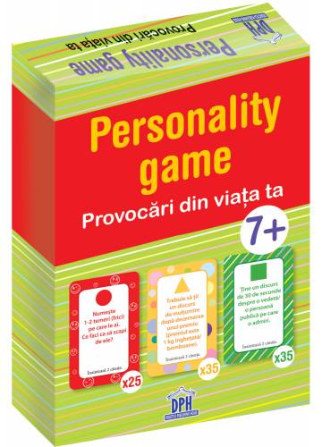 Personality game - Georgeta Panisoara - carte - DPH