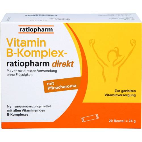 Vitamin B-Komplex-ratiopharm direkt Pulver 20 St