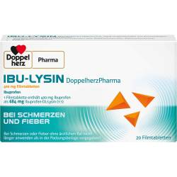 Ibu-Lysin DoppelherzPharma 400 mg Filmtabletten 20 St