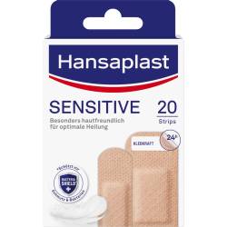 Hansaplast Sensitive Pflasterstrips hautton light 20 St