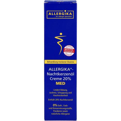 Allergika Nachtkerzenöl Creme 20% Med 100 ml